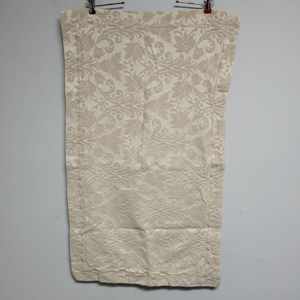 Peacock Alley Pillow Shams Cases Set of 2 Linen Cotton Vintage King Taupe Beige